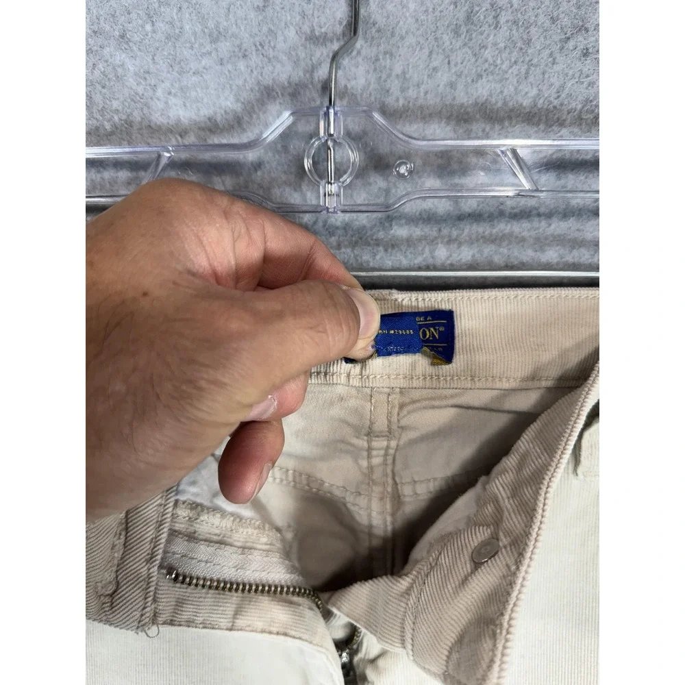 Pendleton Pants Womens 12 Straight Leg Corduroy Cotton Blend Casual Classic